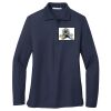 Ladies Long Sleeve Silk Touch™ Polo Thumbnail