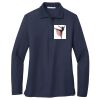 Ladies Long Sleeve Silk Touch™ Polo Thumbnail