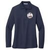 Ladies Long Sleeve Silk Touch™ Polo Thumbnail