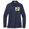 Ladies Long Sleeve Silk Touch™ Polo Thumbnail