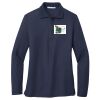 Ladies Long Sleeve Silk Touch™ Polo Thumbnail