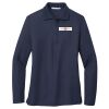 Ladies Long Sleeve Silk Touch™ Polo Thumbnail