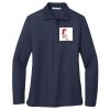 Ladies Long Sleeve Silk Touch™ Polo Thumbnail
