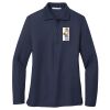 Ladies Long Sleeve Silk Touch™ Polo Thumbnail