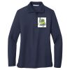 Ladies Long Sleeve Silk Touch™ Polo Thumbnail