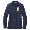 Ladies Long Sleeve Silk Touch™ Polo Thumbnail