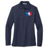 Ladies Long Sleeve Silk Touch™ Polo Thumbnail