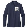 Ladies Long Sleeve Silk Touch™ Polo Thumbnail