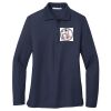 Ladies Long Sleeve Silk Touch™ Polo Thumbnail
