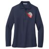 Ladies Long Sleeve Silk Touch™ Polo Thumbnail