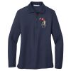 Ladies Long Sleeve Silk Touch™ Polo Thumbnail