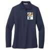 Ladies Long Sleeve Silk Touch™ Polo Thumbnail