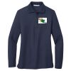 Ladies Long Sleeve Silk Touch™ Polo Thumbnail