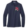 Ladies Long Sleeve Silk Touch™ Polo Thumbnail