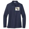 Ladies Long Sleeve Silk Touch™ Polo Thumbnail
