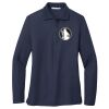 Ladies Long Sleeve Silk Touch™ Polo Thumbnail