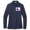 Ladies Long Sleeve Silk Touch™ Polo Thumbnail