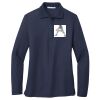 Ladies Long Sleeve Silk Touch™ Polo Thumbnail