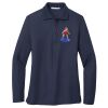 Ladies Long Sleeve Silk Touch™ Polo Thumbnail