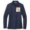 Ladies Long Sleeve Silk Touch™ Polo Thumbnail