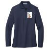 Ladies Long Sleeve Silk Touch™ Polo Thumbnail