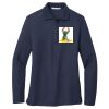 Ladies Long Sleeve Silk Touch™ Polo Thumbnail