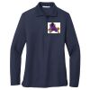 Ladies Long Sleeve Silk Touch™ Polo Thumbnail