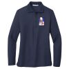 Ladies Long Sleeve Silk Touch™ Polo Thumbnail