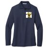 Ladies Long Sleeve Silk Touch™ Polo Thumbnail