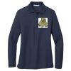 Ladies Long Sleeve Silk Touch™ Polo Thumbnail