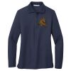 Ladies Long Sleeve Silk Touch™ Polo Thumbnail