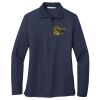 Ladies Long Sleeve Silk Touch™ Polo Thumbnail