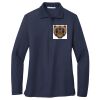 Ladies Long Sleeve Silk Touch™ Polo Thumbnail