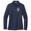 Ladies Long Sleeve Silk Touch™ Polo Thumbnail