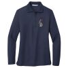 Ladies Long Sleeve Silk Touch™ Polo Thumbnail