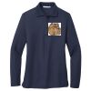 Ladies Long Sleeve Silk Touch™ Polo Thumbnail