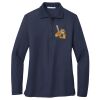 Ladies Long Sleeve Silk Touch™ Polo Thumbnail
