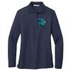 Ladies Long Sleeve Silk Touch™ Polo Thumbnail
