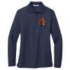 Ladies Long Sleeve Silk Touch™ Polo Thumbnail