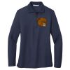Ladies Long Sleeve Silk Touch™ Polo Thumbnail