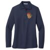 Ladies Long Sleeve Silk Touch™ Polo Thumbnail