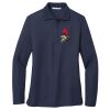 Ladies Long Sleeve Silk Touch™ Polo Thumbnail