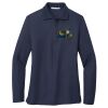 Ladies Long Sleeve Silk Touch™ Polo Thumbnail