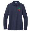 Ladies Long Sleeve Silk Touch™ Polo Thumbnail