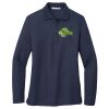 Ladies Long Sleeve Silk Touch™ Polo Thumbnail