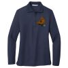 Ladies Long Sleeve Silk Touch™ Polo Thumbnail
