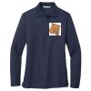 Ladies Long Sleeve Silk Touch™ Polo Thumbnail