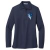 Ladies Long Sleeve Silk Touch™ Polo Thumbnail