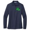 Ladies Long Sleeve Silk Touch™ Polo Thumbnail