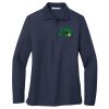 Ladies Long Sleeve Silk Touch™ Polo Thumbnail